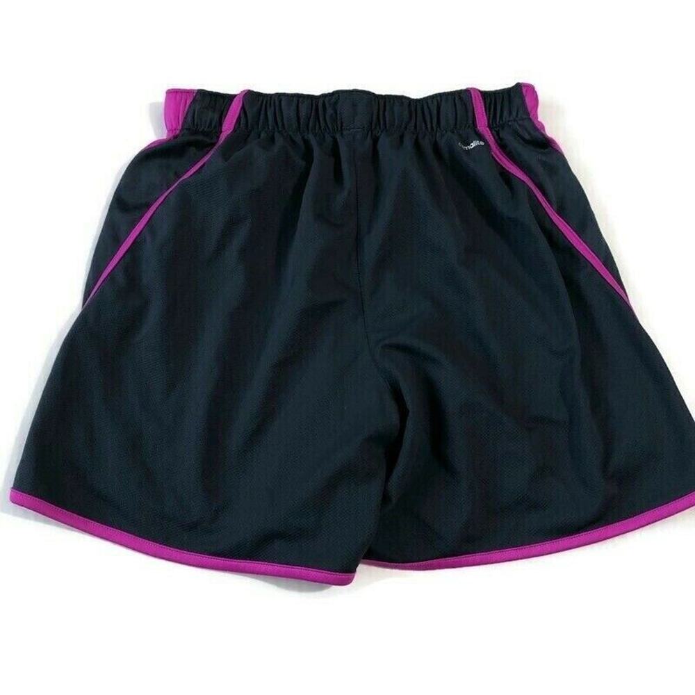Adidas Womens Athletic Shorts Sz S/L Size Small Climalite Running Shorts Black